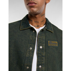 Dickies Lewistown denim jacket green tone fade Size L