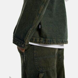 Dickies Lewistown denim jacket green tone fade Size L