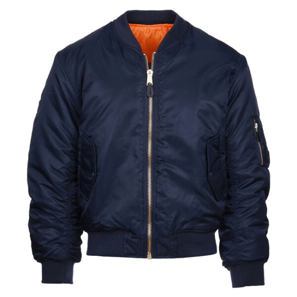 MA-1 Bomber flight jacket blue Size S