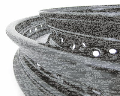 Black rim 2.15x18x40H WL30-52 (DE)