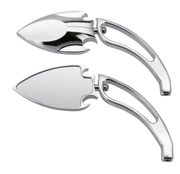 GZP Chrome Scarab mirrorset (GB)