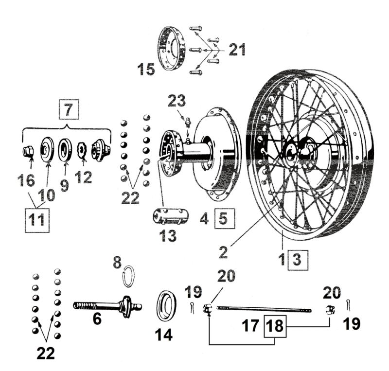 Hub Grease Distributor WL43-52 (GB)