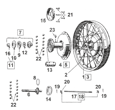 Cone Hub Lock Washer WL30-52 (ES)