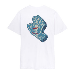 Santa Cruz Screaming Foam Hand t-shirt white Size L