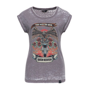 Queen Kerosin Ride into the wild t-shirt exalibur Size XS