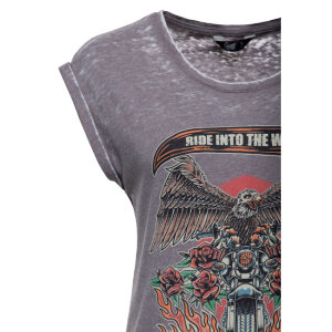 Queen Kerosin Ride into the wild t-shirt exalibur Size M