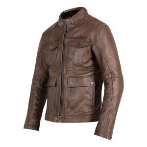 John Doe Drifter leather jacket brown Size 2XL