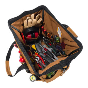 ** Carhartt 16-Inch 30 Pocket Tool Bag carhartt® brown One size fits most