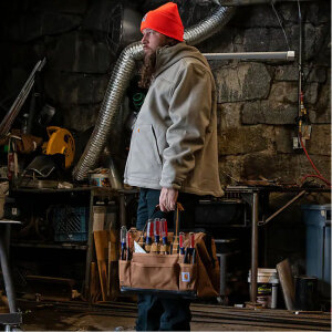 ** Carhartt 16-Inch 30 Pocket Tool Bag carhartt® brown One size fits most