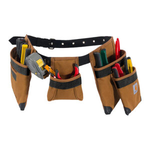 Carhartt 7 Pocket Tool belt carhartt® brown One size fits most
