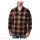 Carhartt Flannel sherpa-lined shirt Carhartt brown Size XL