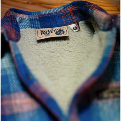 Holy Freedom Mcfly lined shirt blue Size XL