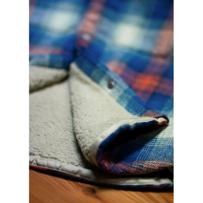Holy Freedom Mcfly lined shirt blue Size XL