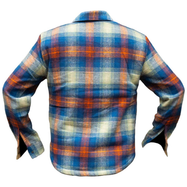 Holy Freedom Mcfly lined shirt blue Size 2XL