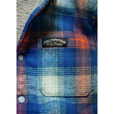 Holy Freedom Mcfly lined shirt blue Size 2XL
