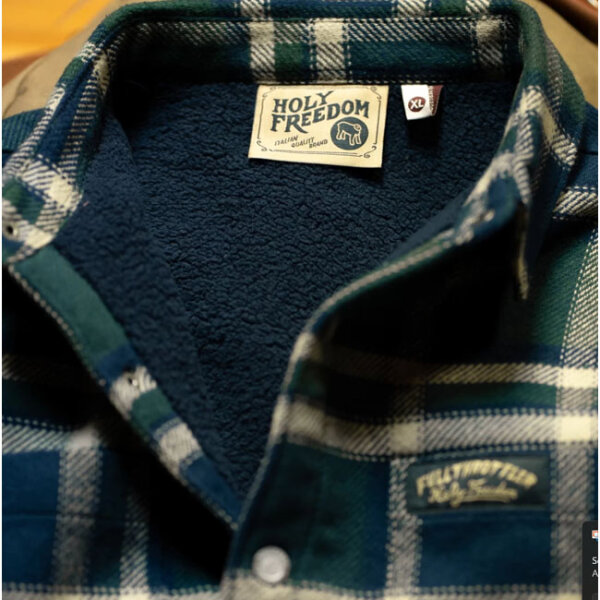 Holy Freedom Macleod lined shirt green Size L