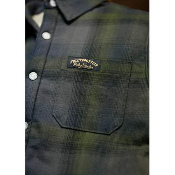 Holy Freedom Bear lined shirt gray Size 2XL