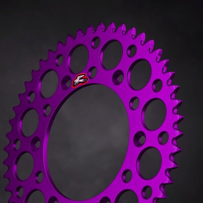 Sprocket Rear 428 47t Purple U