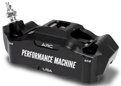 PM Race Series 4 Rad. Caliper LH Black (FR)
