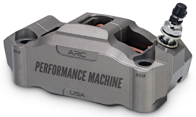 PM Race Series 4 Rad. Caliper RH Gray (FR)