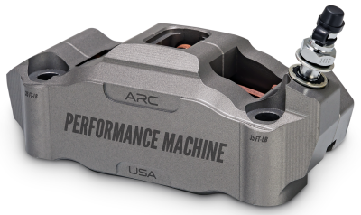 PM Race Series 4 Rad. Caliper RH Gray (FR)
