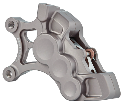 Ness 6-piston 14" caliper titanium left (FR)