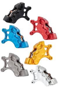 Ness 6-piston 14" caliper chrome right (FR)
