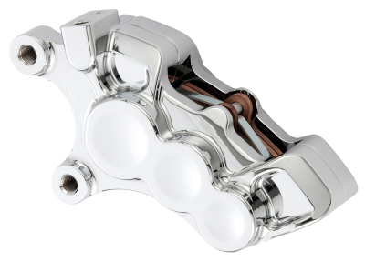 Ness 6-piston 11.8" caliper chrome left