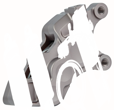 Ness 6-piston 11.8" caliper titanium rig (FR)