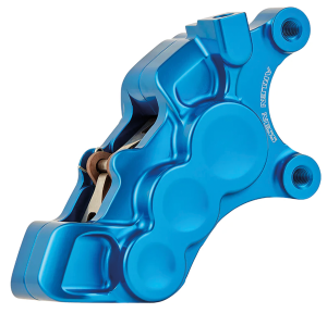 Ness 6-piston 11.8" caliper blue right