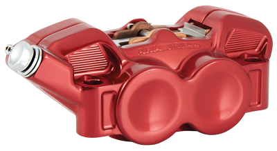 Ness 4-piston 11.8" radial clpr red LH