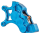 Ness 6-piston 14" caliper blue left (GB)