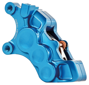 Ness 6-piston 11.8" caliper blue left (GB)
