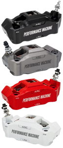 PM Race Series 4 Rad. Caliper RH Black (ES)