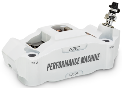 PM Race Series 4 Rad. Caliper RH White (ES)