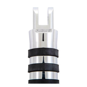 Rick\\\\s Motorcycles, rider foot pegs O-ring style. Polished