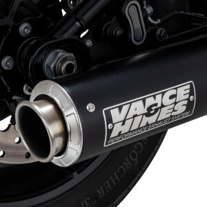 Vance & Hines, Supersport slip-on muffler. Wrinkle black