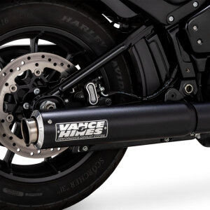 Vance & Hines, Supersport slip-on muffler. Wrinkle black