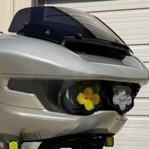 Custom Dynamics, Shark Demon LED headlamp kit. White/yellow