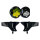 Custom Dynamics, Shark Demon LED headlamp kit. White/yellow