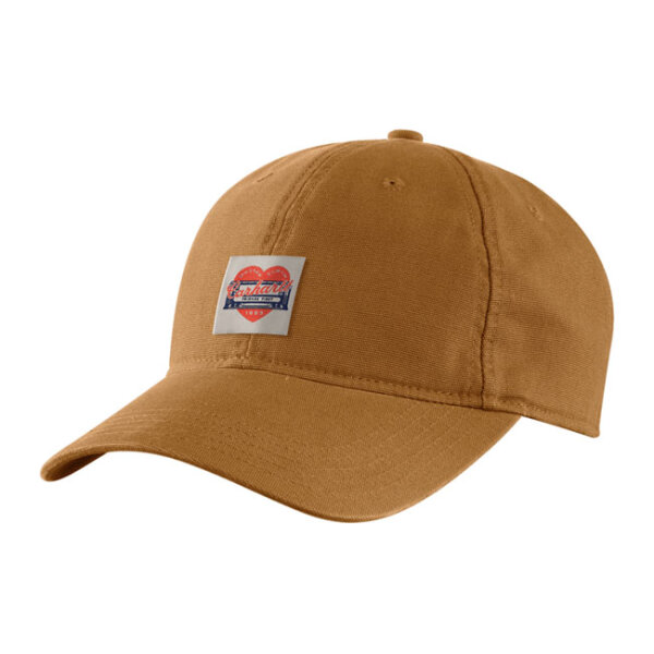 Carhartt Heart Patch Canvas cap Carhartt brown One size...