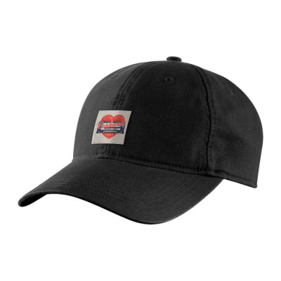 Carhartt Heart Patch Canvas cap black One size fits most