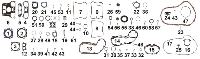 10pck neutral switch O-ring TC99-17 (GB)