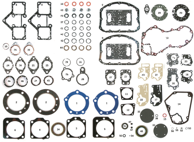 Cylinder base RR gasket, 10pck BT48-62 (IT)