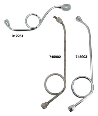 Fuel Line White Plated UL42-48 (GB)