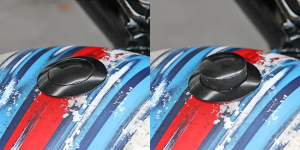 Gas Cap Pop-Up Black