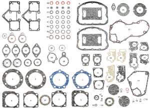 10pck Oil pump cover gasket BT50-67 (ES)