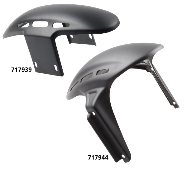 Front Fender V2 19" Raw FLH/T14-23 (FR)