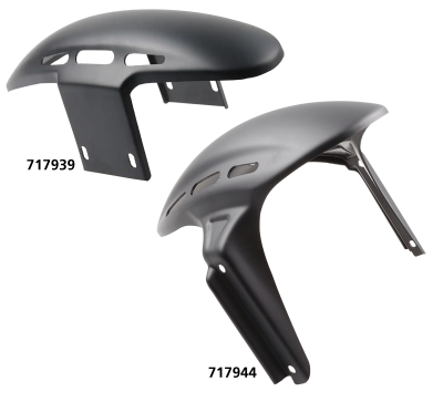Front Fender V2 19" Raw FLH/T14-23 (FR)