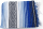 Mexican blanket Cobalt/Blue/White/Blk (FR)